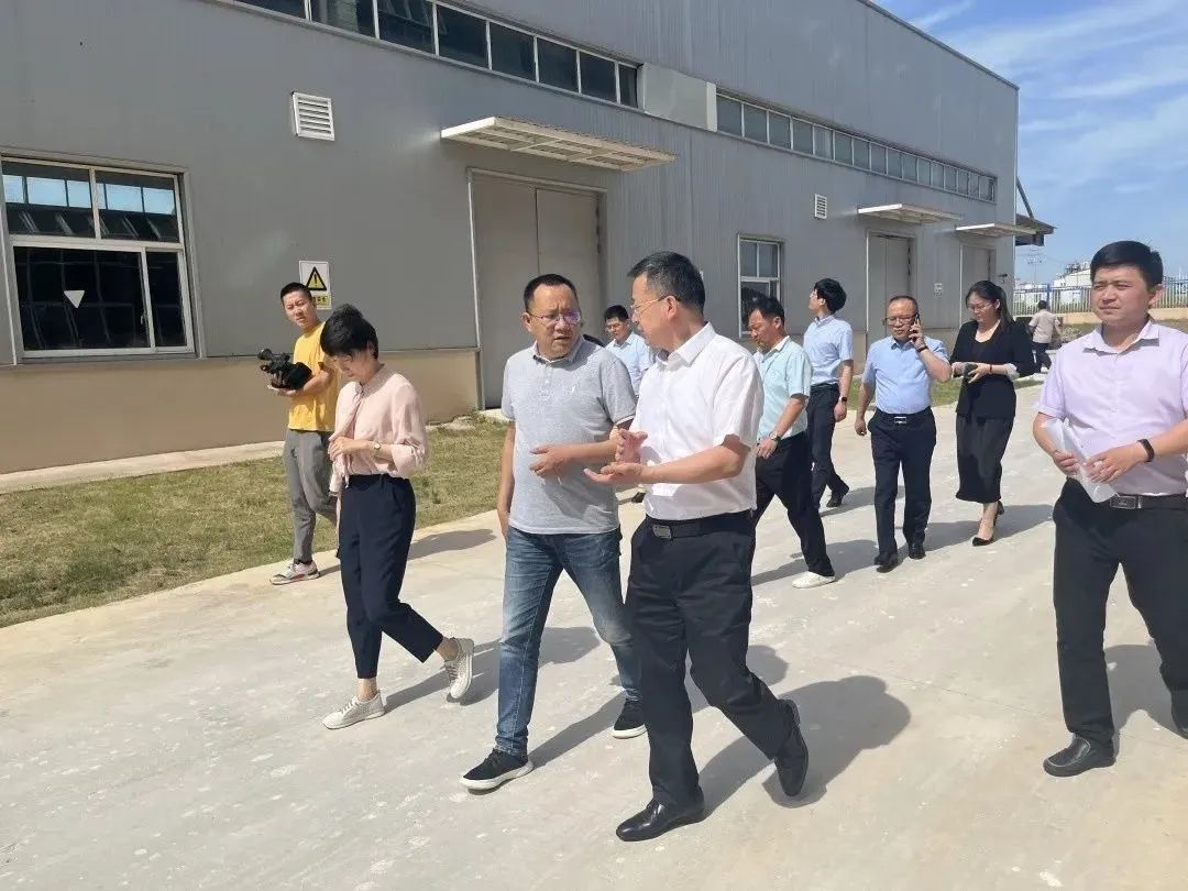 市委常委、副市长吕栋来公司调研